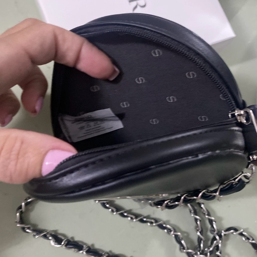 Dior Authentic beauty VIP black and silver long straps vanity beauty small bag - Picture 2 of 6